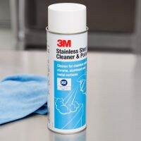 3M ผลิตภัณฑ์ทำความสะอาดและเคลือบเงาพื้นผิวสแตนเลส 3เอ็ม 600มล Stainless Steel cleaner &amp; Polish