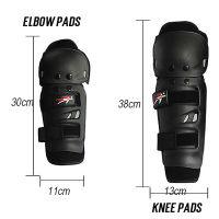 Pro-biker Motorcycle kneepads skiing Protective Gear Knee Pads Skating Motocross Elbow Knee Pads Protection 4Pcs