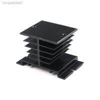 ✷ Single Phase Solid State Relay SSR Aluminum Heat Sink Dissipation Radiator Heatsinks Suitable For 10A-25A Relay