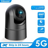 4MP 5G PTZ  WiFi IP Camera Smart Home Video Surveillance Camera with Alexa 1080p Indoor Security AI AutoTracking HD WiFi Camera Household Security Sys