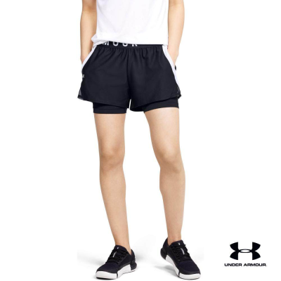 Under Armour UA Womens Play Up 2-in-1 Shorts อันเดอร์ อาร์เมอร์ กางเกงสำหรับผู้หญิง รุ่น Play Up 2-in-1 Shorts