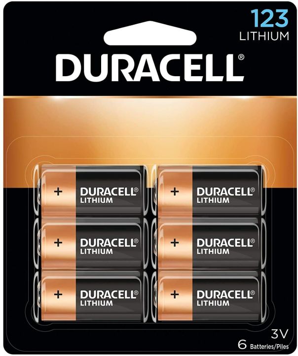 ส่งด่วน-ของแท้-6-ก้อน-duracell-cr123-cr123a-1-470-ma-high-power-lithium-batteries-2-count-ดูร่าเซล-ถ่านลิเธียม-2-ก้อน-exp-2031-พร้อมส่ง