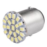 KAKA S25 1157 1206-22 SMD สีขาวอบอุ่น LED รถไฟจอดไฟท้ายไฟเบรกไฟเลี้ยวหลอดไฟ