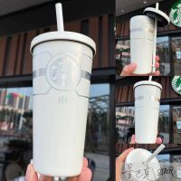 Starbuck ใหม่ถ้วยคริสต์มาสการคุ้มครองสิ่งแวดล้อมฤดูกาลสีขาวที่มีสีสันเทพธิดาความจุขนาดใหญ่สแตนเลสถ้วยฟาง