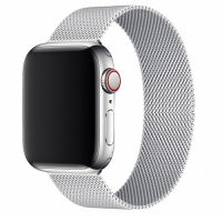 สายแม่เหล็กสำหรับ Apple Watch 45 มม. 41 มม. 44 มม. 40 มม. สแตนเลสสตีลสร้อยข้อมือ Milanese Loop IWatch Ultra 49 มม. 3 4 5 6 SE 7 8 สาย-Yeors