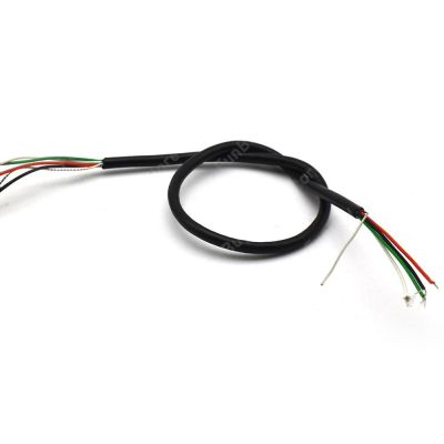 ‘【；】 20Pcs  4-Core With Shield Cable Electric Guitar Humbucker Pickup With Coil Spliting Cable 300/350MM Pickup Parts