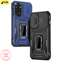 【 Nanu】for Xiaomi Redmi Note 11 11S 11pro 4G 5G Global 360 Metal Bracket Bracelet Armor Fall Proof Mobile Phone Case Magnetic Suction Lens Push Window Protection โทรศัพท์มือถือเคสห่อหุ้ม