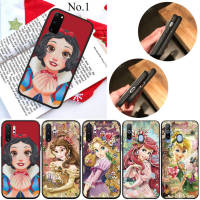 23TEE Disney Princess อ่อนนุ่ม High Quality ซิลิโคน TPU Phone เคสโทรศัพท์ ปก หรับ Samsung Galaxy A02 A02S M02 A03 A32 A33 A42 A52 A53 A72 A73 A82 M20 M30 M30S M21 M31 M51 Quantum 2