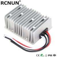 RCNUN บูสต์เครื่องแปลงไฟ9-36V 24V ถึง28V ที่ชาร์จ DC 20A 8A ใช้สำหรับแบตเตอรี่ตะกั่วกรด24V ระบบแบตเตอรี่คู่