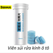 Bộ 12 viên tạo dung dịch nước màu xanh cho nước tạo chất lau sạch kính ô