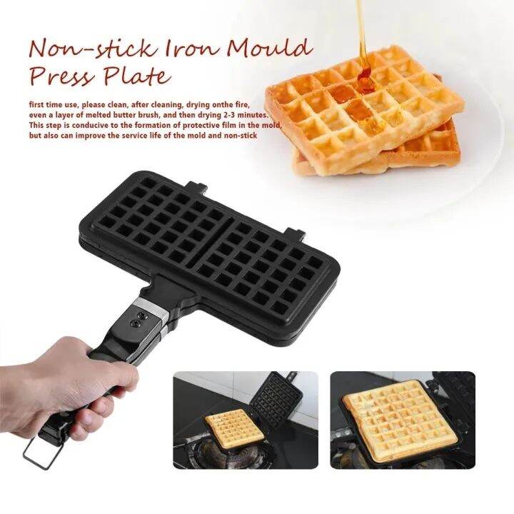 Rectangle Heart Shaped Waffle IronWaffle Irons Nonstick Aluminum