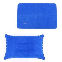 ✺❧ New Portable Ultralight Inflatable PVC Nylon Air Pillows Camping Sleep Cushion Travel Hiking Beach Car Plane Head Rest Camp Tool