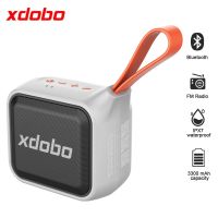 XDOBO Prince 1995ซับวูฟเฟอร์12W,ลำโพงอัจฉริยะพกพาได้แข็งแรงกันน้ำ5.2บลูทูธเบสลึกลำโพงผู้นำ