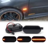 2pc Dynamic Led Turn Signals Side marker light Lamp for VW Volkswagen Bora Golf 3/4 Passat 3B Polo 6N Sharan Vento T5 SEAT IbizaSignal Light Assemblie