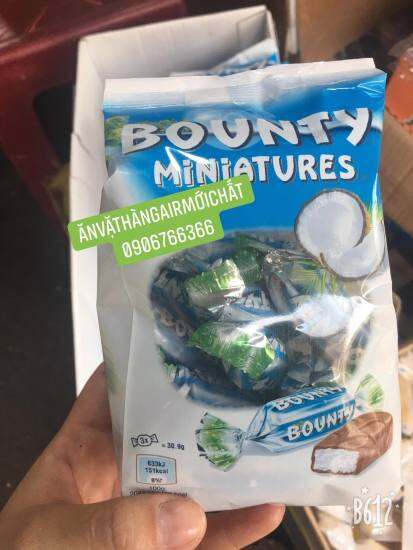 New date 01 2023 kẹo socola dừa bounty miniatures 150 gram - ảnh sản phẩm 2