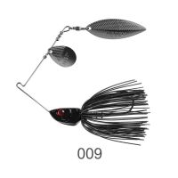 Noeby Spinnerbait 10.5G 14G 21G 28G เข็มใบวิลโลว์คู่เบ็ดช้อนลวดเหยื่อตกปลาสำหรับเหยื่อล่อปลาเบส