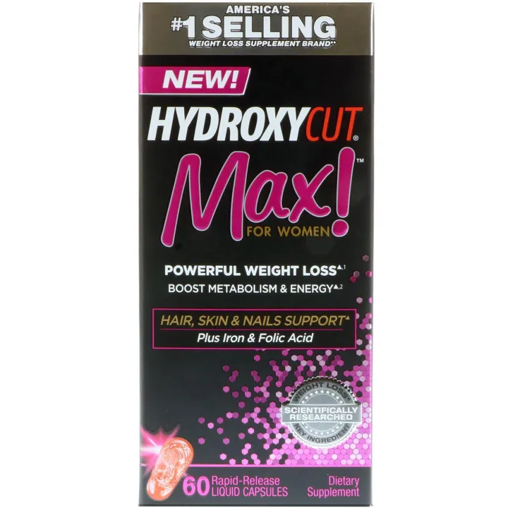 Pro Clinicalhydroxycut Max For Women 60 Rapid Release Capsules Lazada Ph