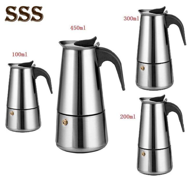 stainless steel stovetop percolator coffee pot