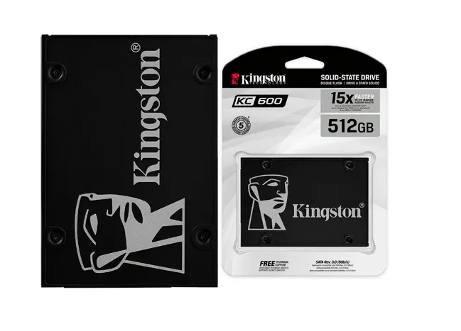 512 GB SSD SATA KINGSTON KC600 (SKC600/512G)○ การรับประกัน 5 ปี ...