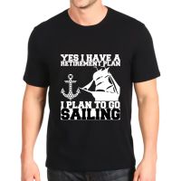 new printed t-shirt anchor sailing boat sailing ship shawl collar Top mens customization short-sleeved Loose ILNX