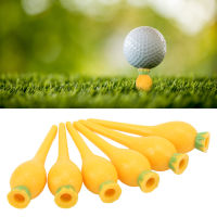 Golf Tees Pack 6 ชิ้น Stable Smooth Golf อุปกรณ์เสริมสำหรับการฝึกกอล์ฟ