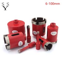 1PCS 6-100mm M10 Diamond Cup Saw Sintering Core Bit Hole Saw Drill Bits for Marble Granite Brick Tile Ceramic Concrete Tools Drills Drivers