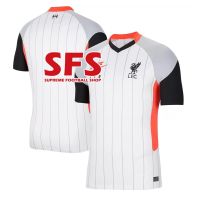 shot goods 【SFS】Top Quality 20-21 Liverpool Jersey Fourth Football SOCCER T-shirt White S-2XL