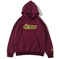 2023ใหม่ ** หุ้น ** แฟชั่น Drew หลวมบวกขนแกะแขนยาวเสื้อกันหนาวหมวก