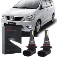 หลอดไฟตัดหมอกซีนอน LED 6000K สีขาว สําหรับ Toyota Innova 2012-2015 2 ชิ้น รับประกัน 10 เดือน