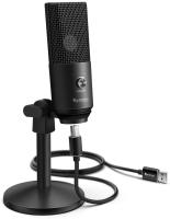 FIFINE K670B *ของแท้ประกันศูนย์* ไมค์คอนเดนเซอร์ USB Microphone สำหรับสตรีม/ พ็อดคาสท์/ เกมเมอร์/ Live สด / ฯลฯ ฟรี!! ขาตั้งไมค์บนโต๊ะ