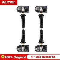 เครื่องตรวจสอบแรงดันลมยาง4x 2in1 4x 2in1ยาง Ss Autel MX-Sensor 433 315MHZ เซ็นเซอร์ TMPS Maxitpms เครื่องทดสอบเครื่องสแกนเครื่องมือซ่อมยางโปรแกรม MX-Sensor