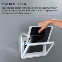 ▩▧◊ Waterproof Bathroom 360 Rotating Sealed HD Touch Screen Universal Shower Phone Holder Accessoires Case Anti Fog Wall Mount