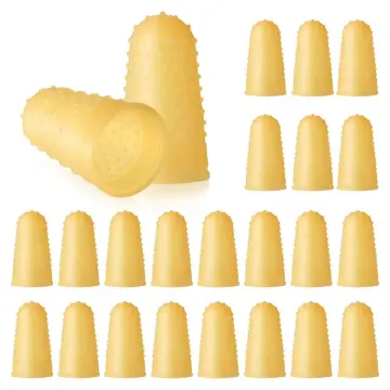 5Pcs/lot Counting Cone Rubber Thimble Protector Sewing Quilter Finger Tip  Craft Needlework Sewing Accessories