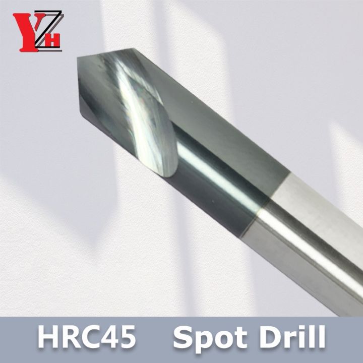 yzh-hrc45-spot-drill-angle-of-60-90-120-stub-starting-location-center-bit-cnc-prepare-guide-pilot-hole-chamfer-machine-tool