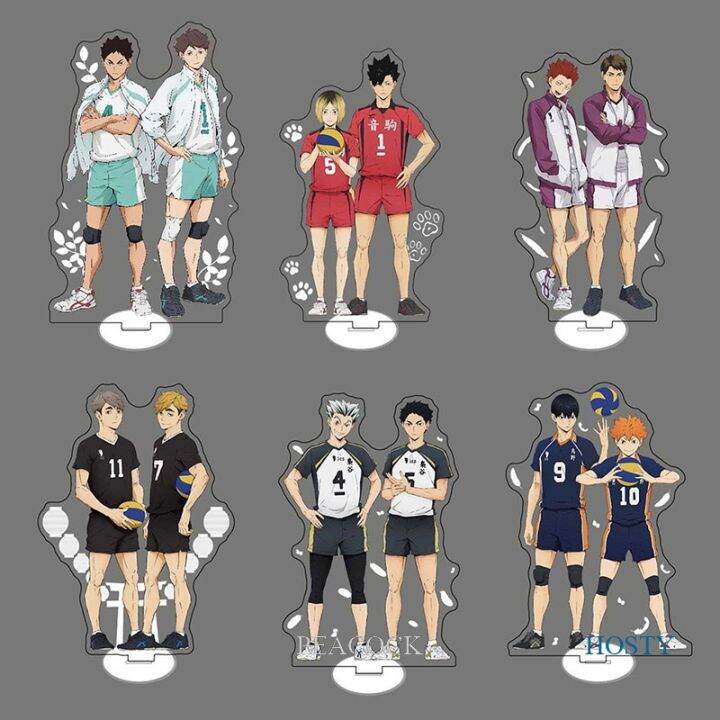 pea-อนิเมะ-haikyuu-โมเดลฟิกเกอร์อะคริลิค-แบบสองด้าน-ของเล่นสําหรับเด็ก