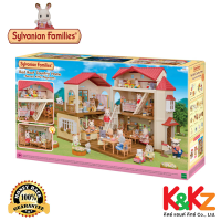 Sylvanian Families Red Roof Country Home -Secret Attic Playroom / ซิลวาเนียน แฟมิลี่ บ้านเรดรูฟ คันทรี่ โฮม มีห้องใต้หลังคา