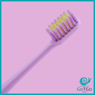 GotGo สีพาสเทล แปรงสีฟัน  สไตล์ญี่ปุ่น สวย น่าใช้ น่ารัก  พร้อมส่ง ราคาต่อ ชิ้น  Ice cream toothbrush สปอตสินค้า