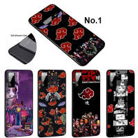 Casing หรับ Samsung Galaxy S21 S21s S20 Fe Ultra S10E S8 S9 S10 Plus Lite S7 Edge S21+ S20+ S10+ S9+ S8+ S20FE S20Ultra FUL89 Naruto akatsuki Pattern Phone เคสโทรศัพท์