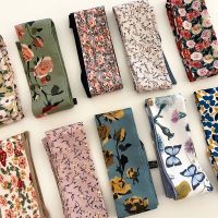 ▫▧☫ Sweet Floral Silk Scarf Narrow Small Long Skinny Scarves For Women Head Scarf Handle Bag Ribbons Long Ribbon Headscarf Decoratio