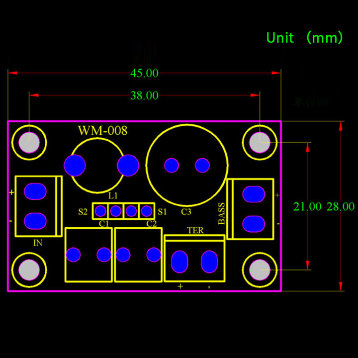 cebthp-e6k1ติดตั้งง่าย-hifi-เบสย่านเสียงแหลม-crossover-filter-ลำโพงความถี่ของเสียง-divider-2-way