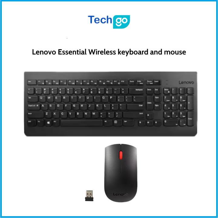 Combo bộ bàn phím chuột không dây Lenovo Essential Wireless keyboard