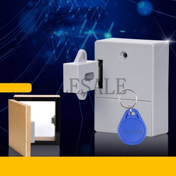 RFID Hidden Drawer Lock Furniture Desk Locker Safety Smart Home