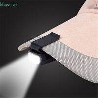 Portable Headlamp Hands Free Clip-on Cap Lamp Hat Lamp 90 Degree 3 LED Rotatable Practical Bright Clip-On Caplight/Multicolor