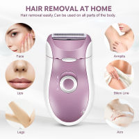 Electric epilator 3 in 1 rechargeable lady depilador callus remover hair shaver foot care tool electric hair removal