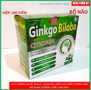 Hoạt huyết dưỡng não Ginkgo Biloba Citicolin 240mg giảm đau đầu, hoa mắt