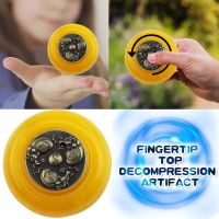 FUN Decompression Toy Brass Rotating Toy Decompression Children Decompression Gift Slow Rising Stress Reliever Squishy Toys Set