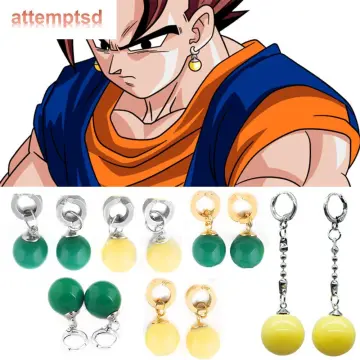 Cosplay Earrings Vegetto Son Goku Zamasu Potara Earring