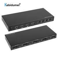 2/4พอร์ตสวิตช์ KVM สวิทซ์แยก HDMI-USB ที่เข้ากันได้สำหรับ Sha แป้นพิมพ์จอภาพเมาส์การถอดรหัส Adaptive. HDCP