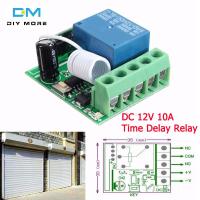 Original Diymore DC 12V 10A Time Delay Relay Switch 433mhz RF Smart Wireless Remote Control Receiver 1 Way Self-locking relay MCU decoding