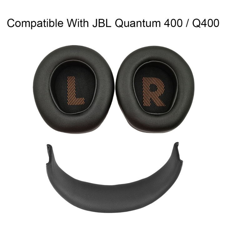 ที่ครอบหูอะไหล่1คู่สำหรับ-jbl-ควอนตัม100-200-300-400-600-800-q100-q200-q300-q400-q600แผ่นรองหูฟัง-q800คาดศีรษะเบาะชุดหูฟังฟองน้ำที่ปิดหูอุปกรณ์ซ่อม